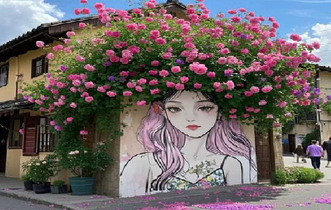 周宁怎么设计网红打卡墙绘