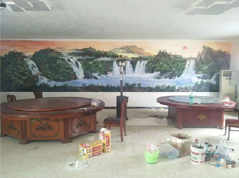 周宁墙绘-写实风景