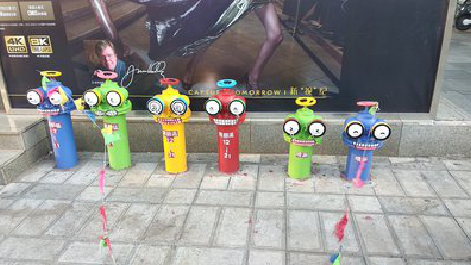 周宁商业区彩绘