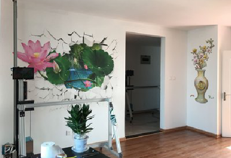 周宁墙体彩绘相比墙纸的优势。