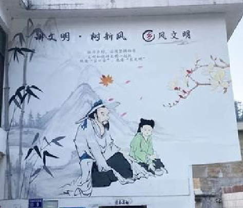 周宁分享几个墙绘保养知识。