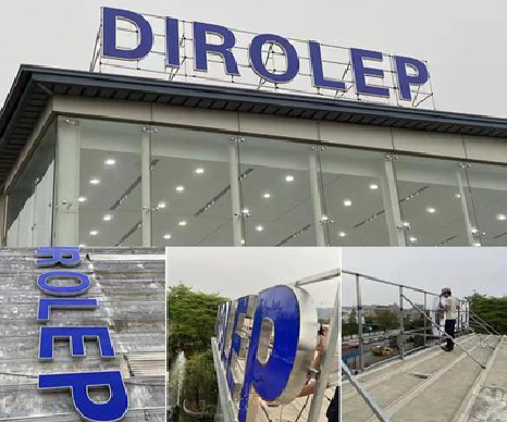 周宁楼顶发光字安装的注意事项。